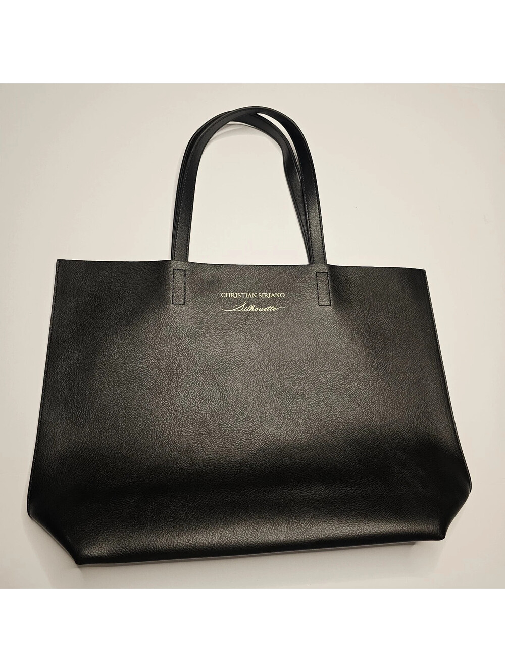 Christian Siriano Silhouette Tote Bag Black   **NWOT**